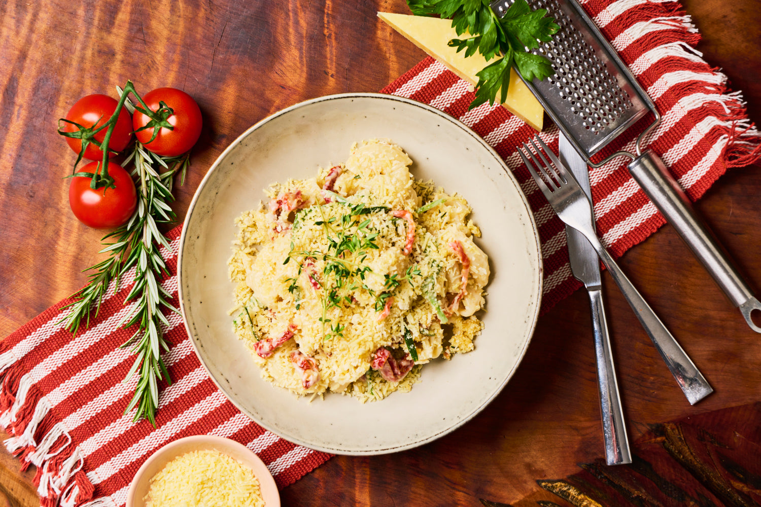 Sundried tomato mac n cheese FED.