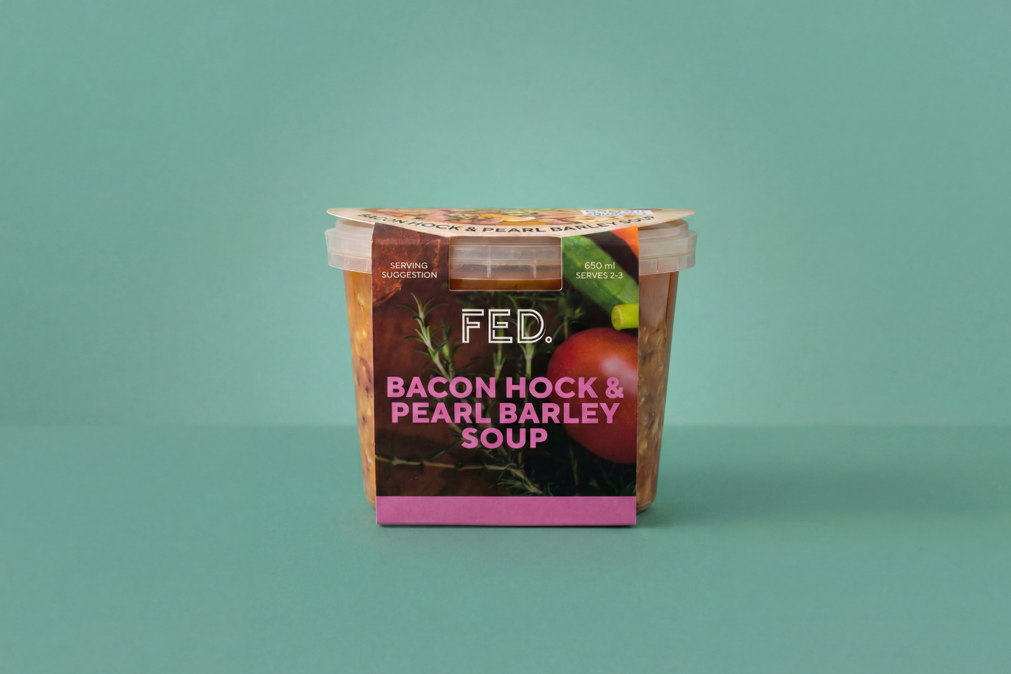 Bacon hock & Pearl barley Soup